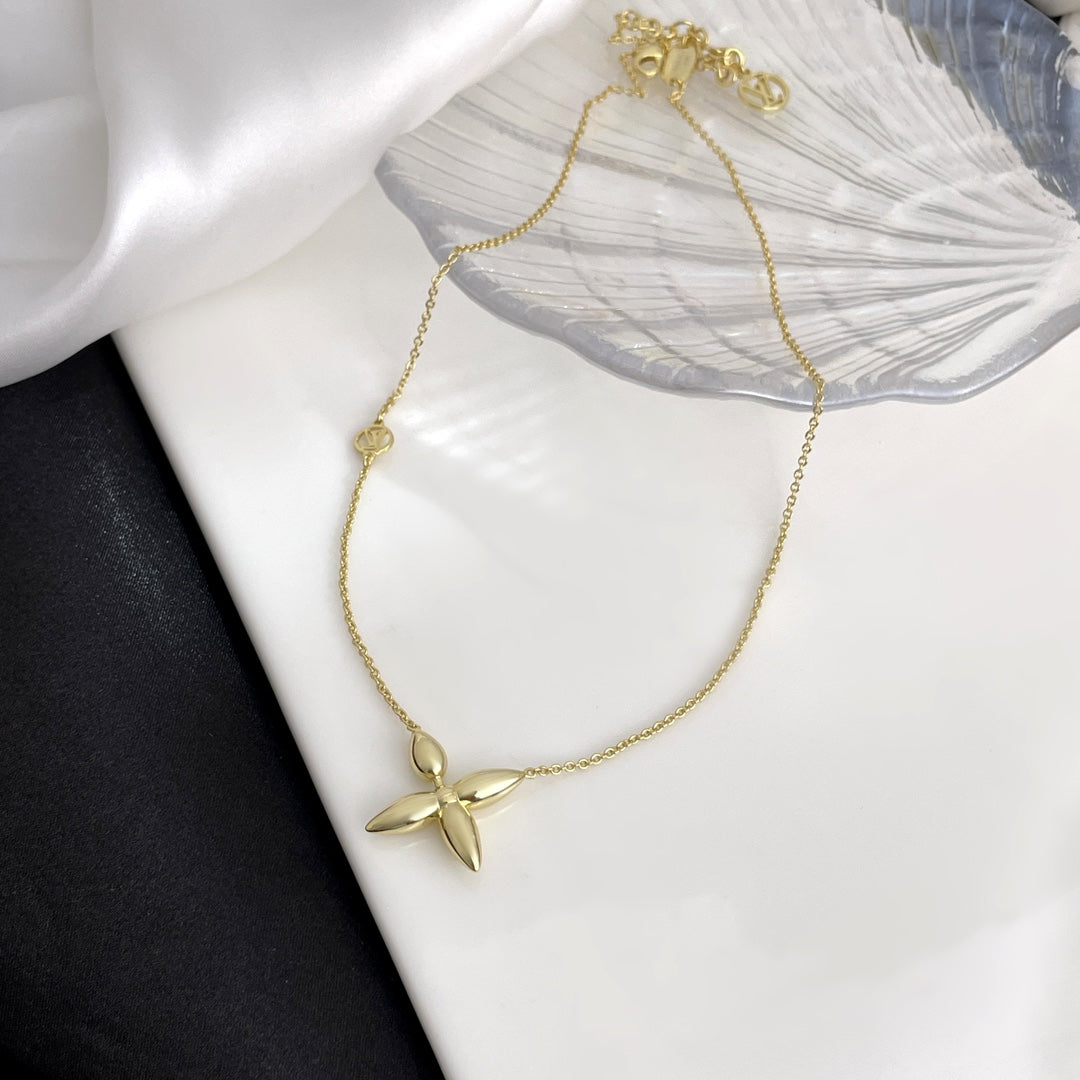 [Solara Jewelry ]LOUISETTE GOLD NECKLACE
