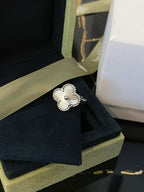 [Solara Jewelry ]CLOVER SILVER RING
