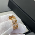 [Solara Jewelry ]LOVE ダイヤモンド ピンクゴールド フープピアス