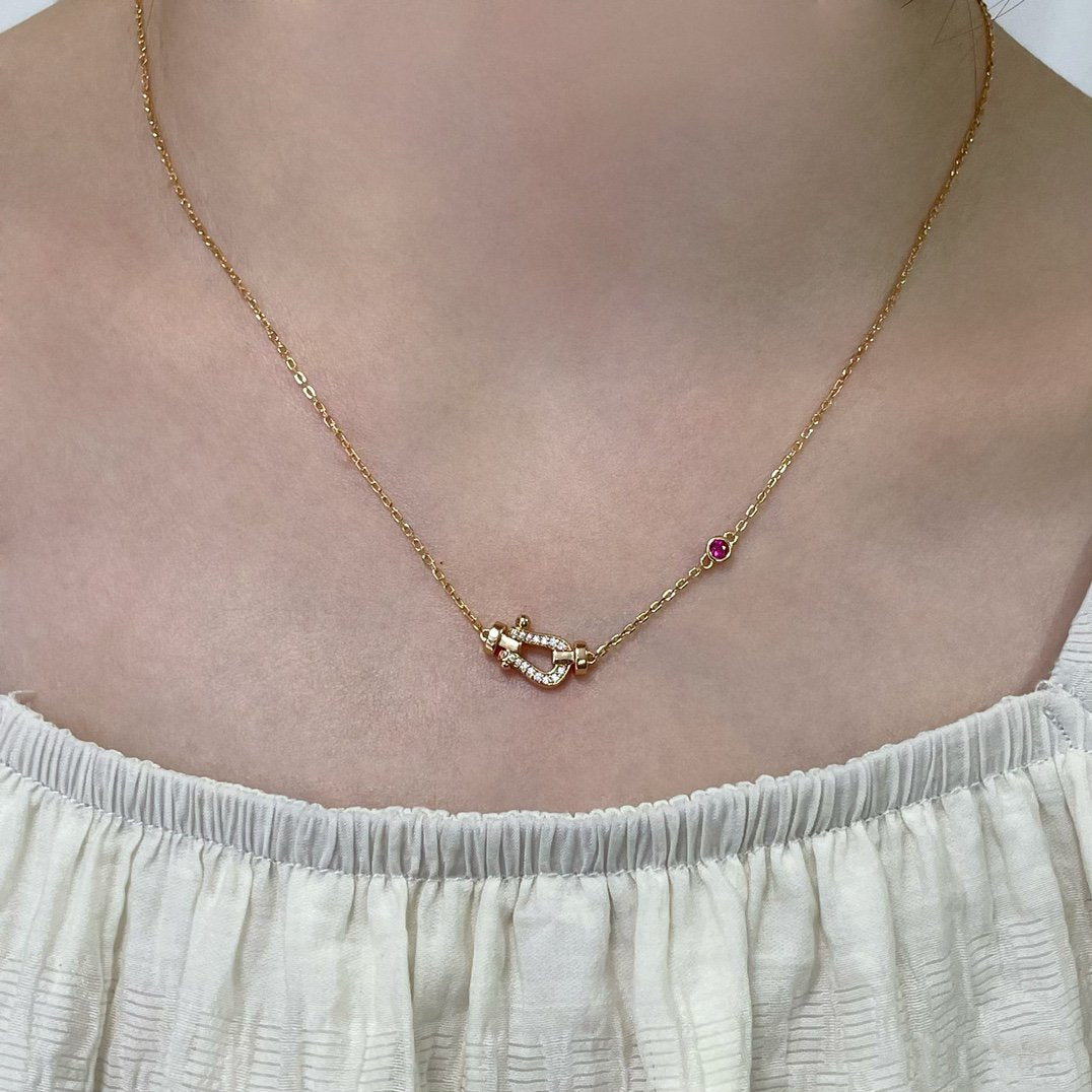 [Solara Jewelry] FORCE 10 DIAMANT-HALSKEITE AUS ROSÉGOLD