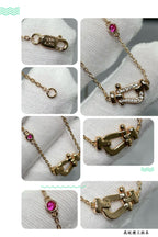 [Solara Jewelry ]FORCE 10 DIAMOND PINK GOLD NECKLACE