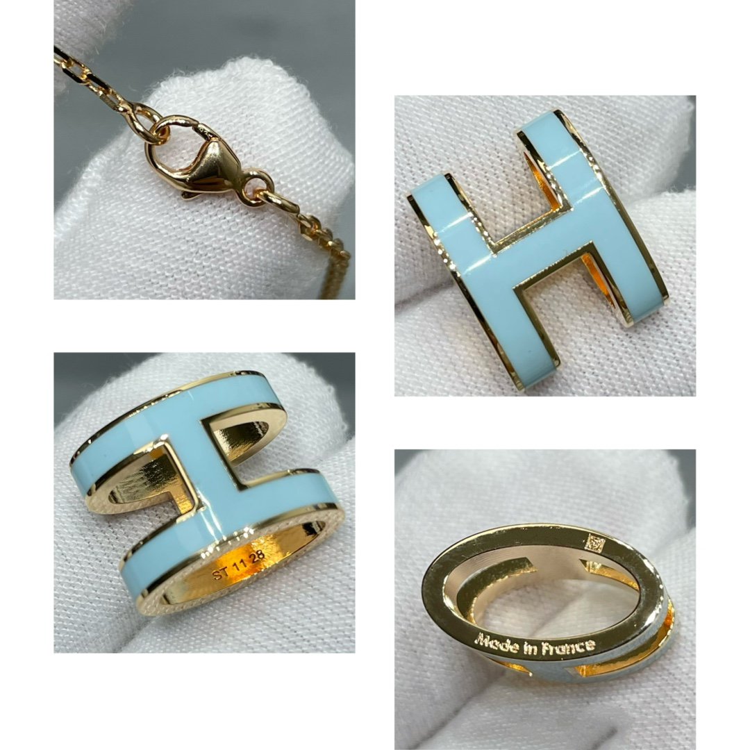 [Solara Jewelry ]POP H HELLBLAUE HALSKETTE