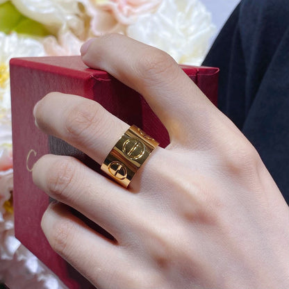 [Solara Jewelry ]LOVE 11MMラージリング