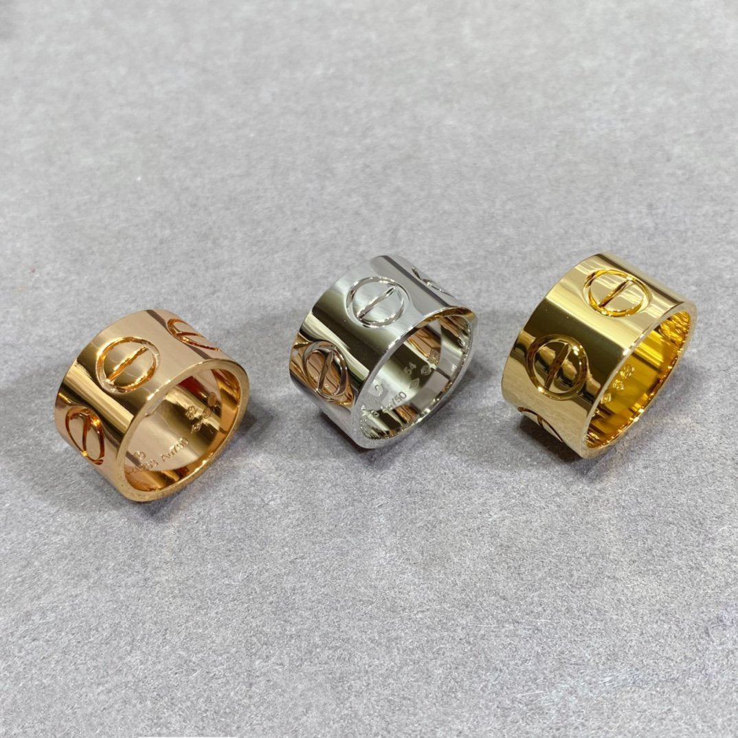 [Solara Jewelry ]LOVE 11MMラージリング
