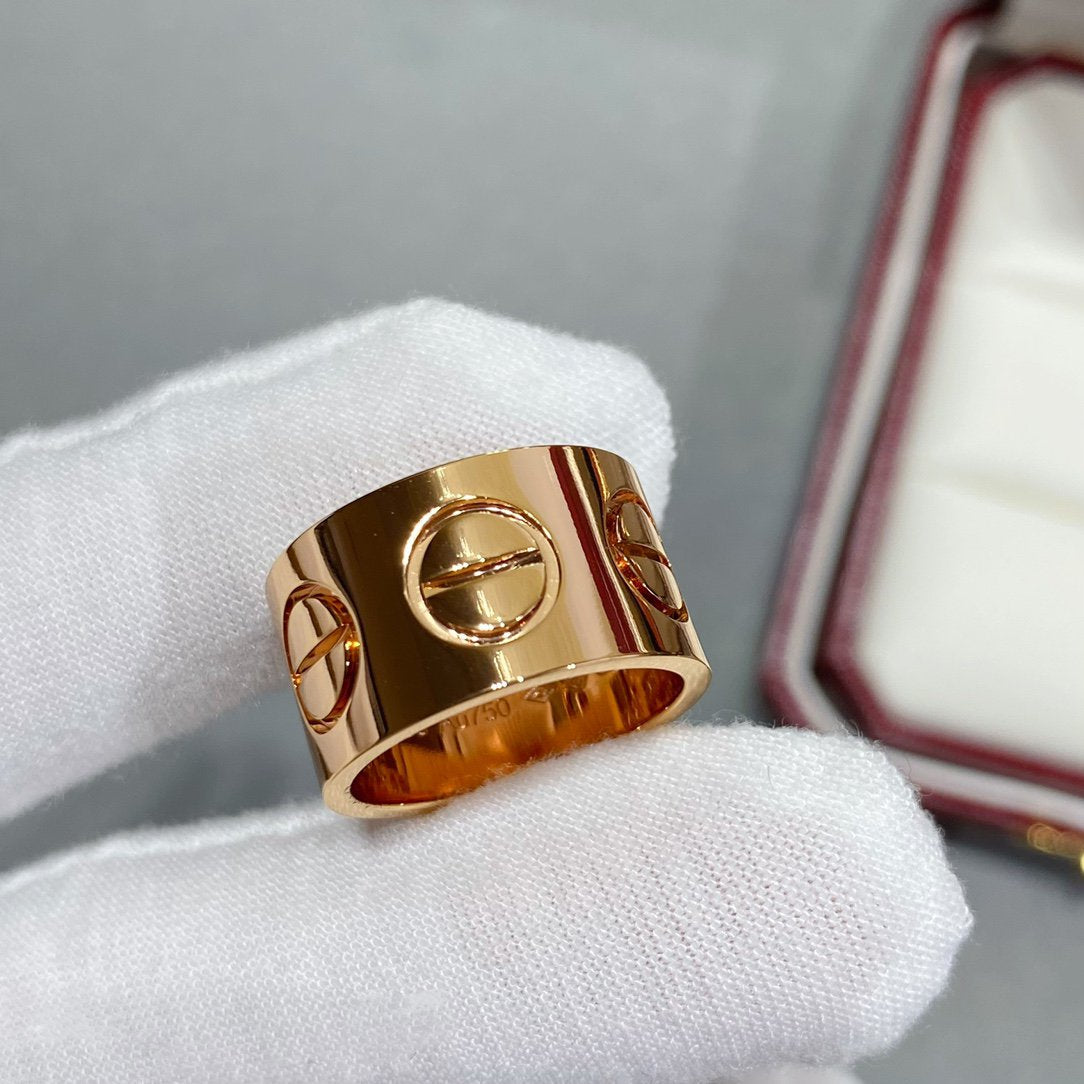 [Solara Jewelry ]LOVE 11MMラージリング