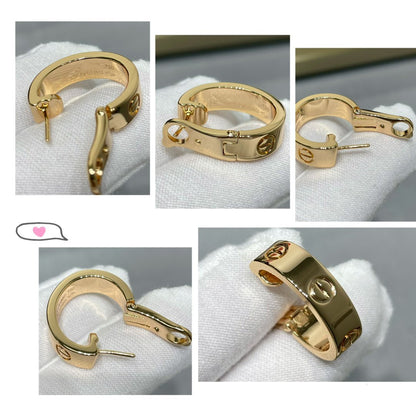 [Solara Jewelry ]LOVE 5.5MM ピアス