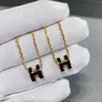 [Solara Jewelry ]MINI POP H NECKLACE