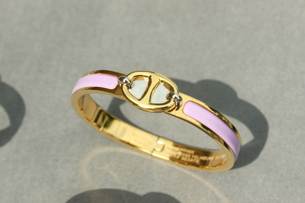 [Solara Jewelry ]CLIC CHAINE GOLD ARMREIF