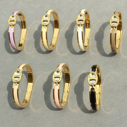 [Solara Jewelry ]CLIC CHAINE GOLD ARMREIF
