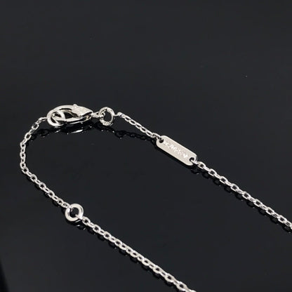 [Solara Jewelry ]CLOVER PIETERSITE SILVER LONG NECKLACE