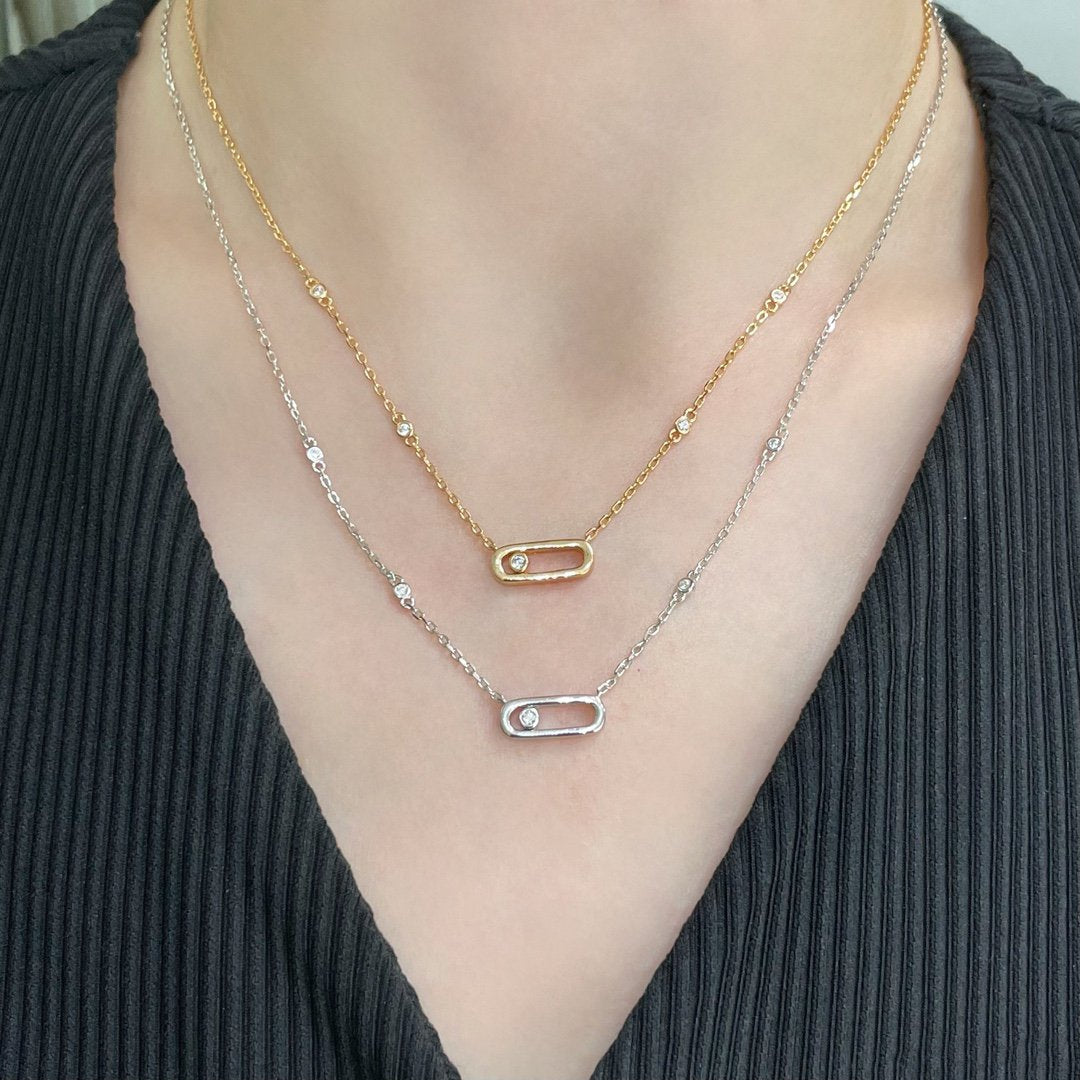 [Solara jewelry]MOVE UNO DIAMOND HALSKETTE