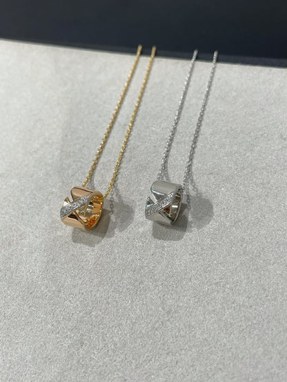 [Solara Jewelry ]LIENS EVIDENCE DIAMOND NECKLACE