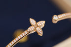 [Solara Jewelry ]IDYLLE ROSÉGOLD-ARMBAND OFFEN DIAMANTBESETZT