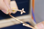 [Solara Jewelry ]IDYLLE ROSÉGOLD-ARMBAND OFFEN DIAMANTBESETZT