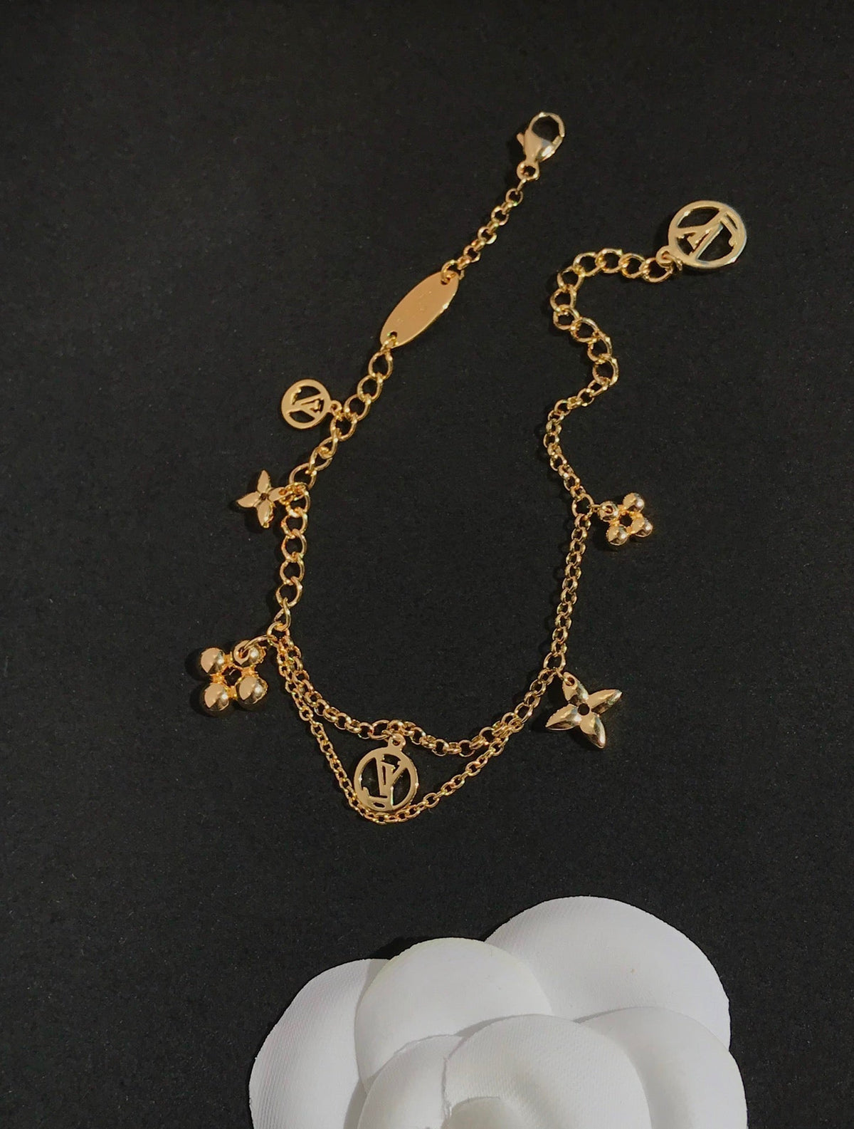 [Solara Jewelry ]BLOOMING ROSÉGOLD MOP-ARMBAND