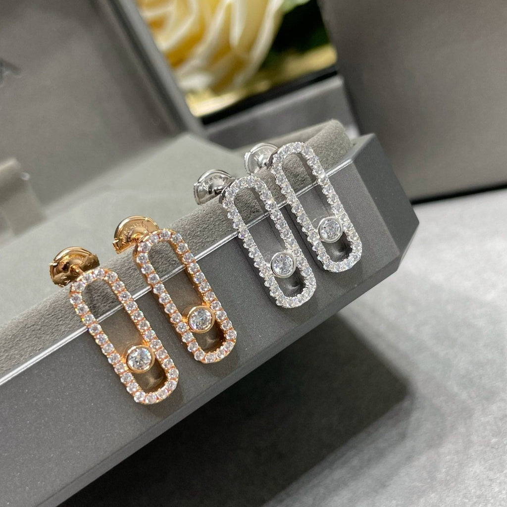 [Solara Schmuck]MOVE UNO OHRSTECKER MIT DIAMANTEN