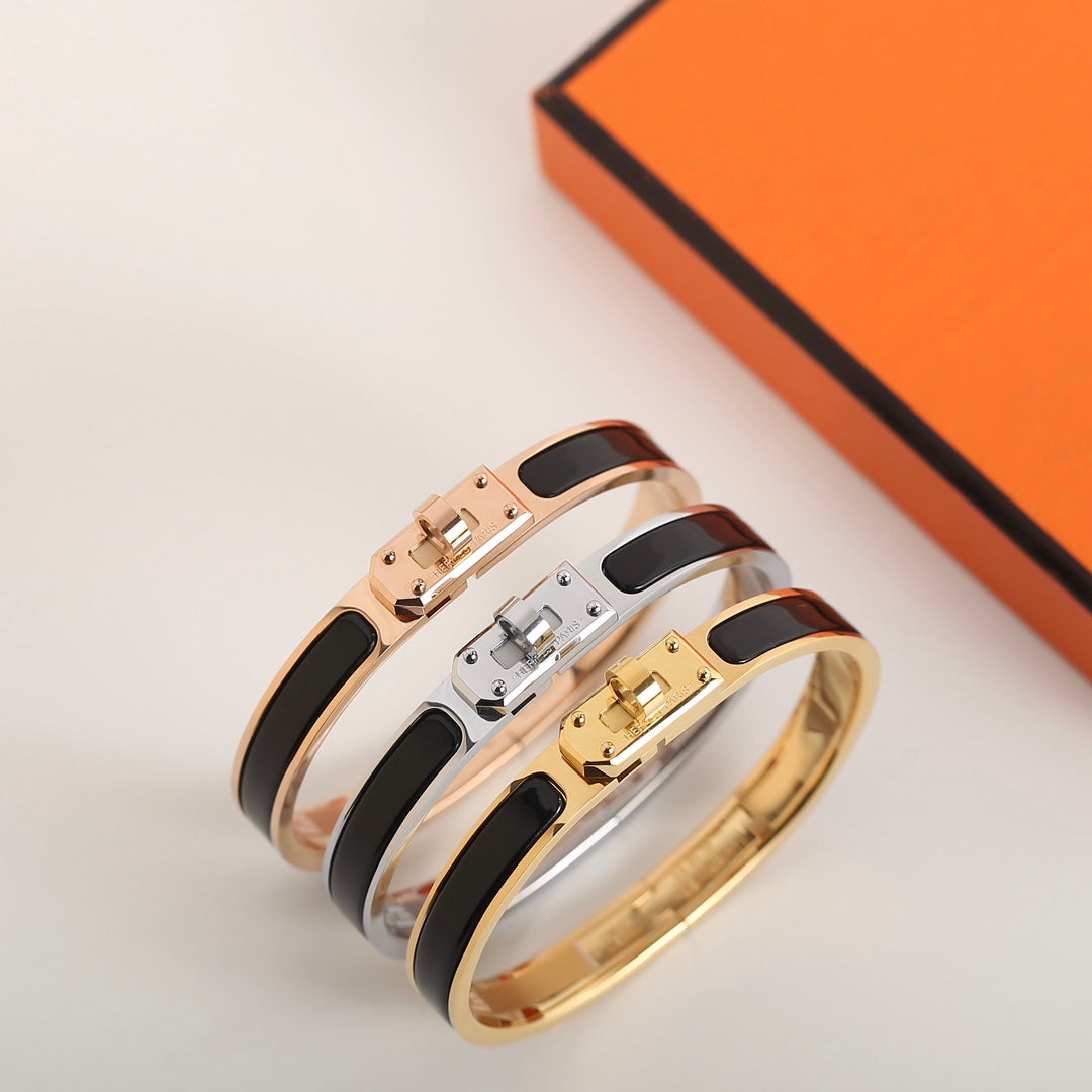 [Solara Jewelry ]HM KELLY SCHWARZES ARMBAND