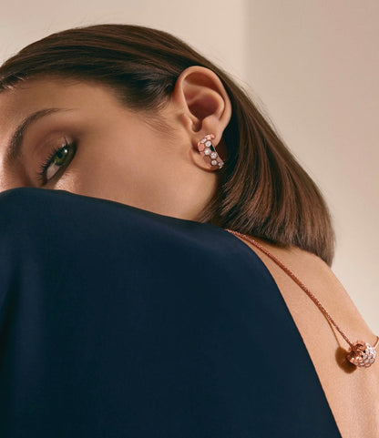 [Solara Jewelry ]BEE LOVE ダイヤモンドフープピアス