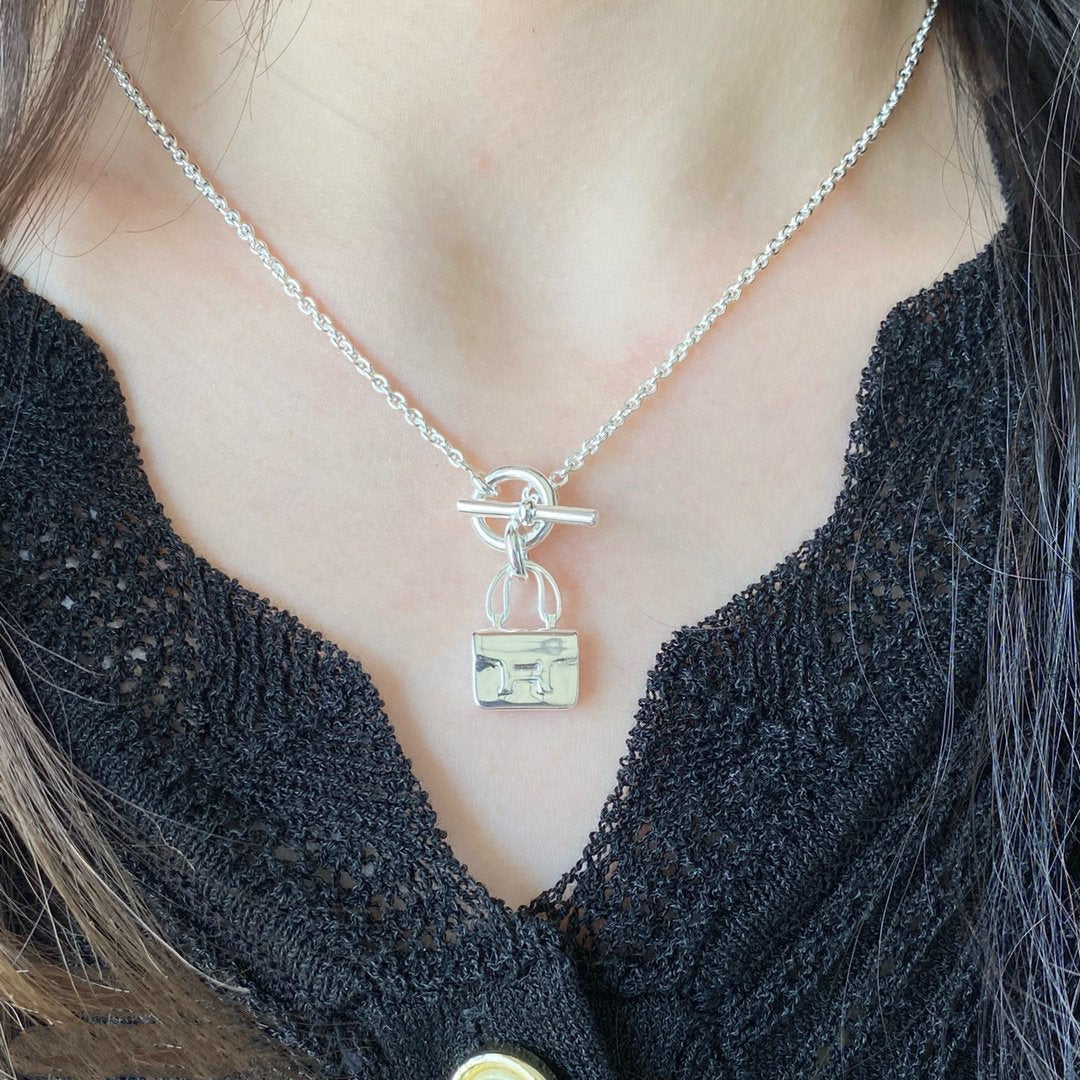 [Solara Jewelry ]HALSKEТТЕ CONSTANCE-ANHÄNGER SILBER
