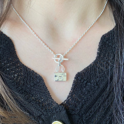 [Solara Jewelry ]HALSKEТТЕ CONSTANCE-ANHÄNGER SILBER