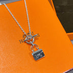 [Solara Jewelry ]HALSKEТТЕ CONSTANCE-ANHÄNGER SILBER