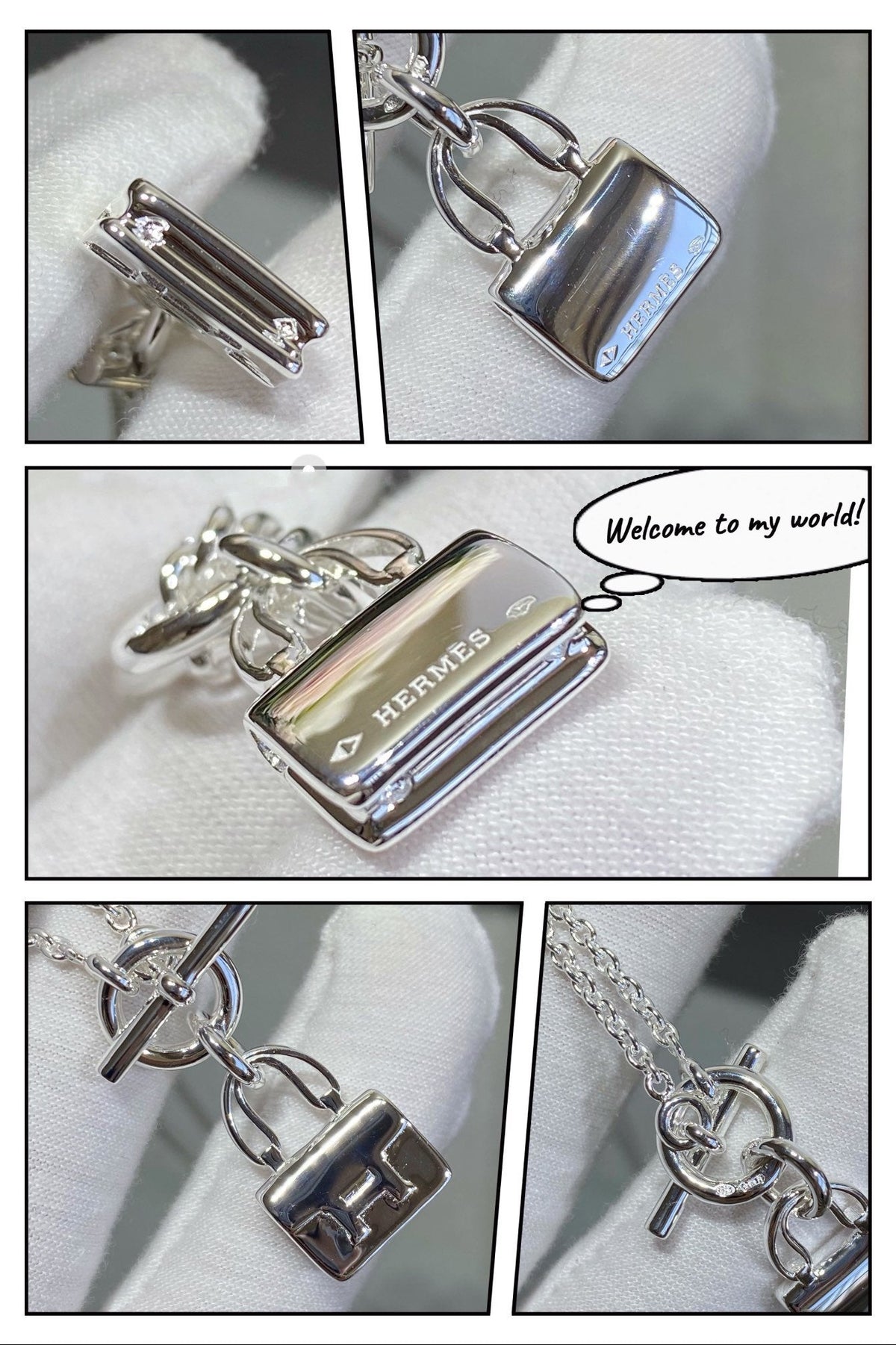 [Solara Jewelry ]HALSKEТТЕ CONSTANCE-ANHÄNGER SILBER