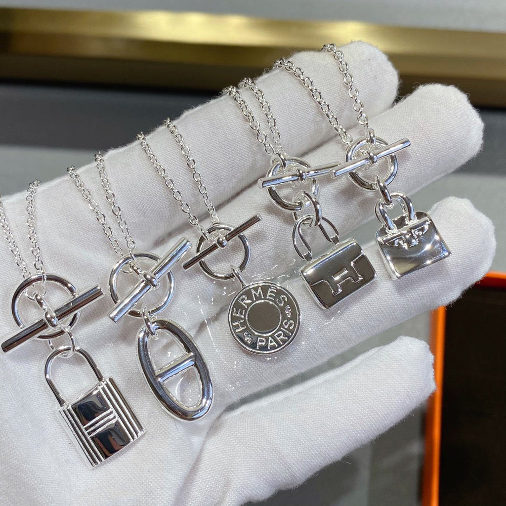 [Solara Jewelry ]HALSKEТТЕ CONSTANCE-ANHÄNGER SILBER
