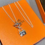 [Solara Jewelry ]HALSKEТТЕ CONSTANCE-ANHÄNGER SILBER