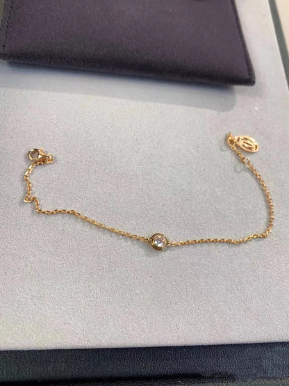 [Solara Jewelry ]DAMOUR DIAMOND LINK ARMBAND