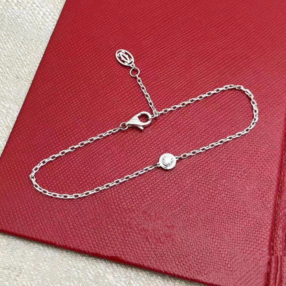 [Solara Jewelry ]DAMOUR DIAMOND LINK ARMBAND