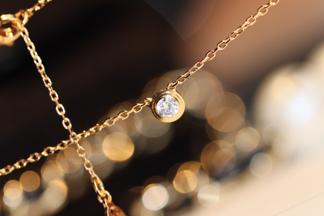 [Solara Jewelry ]DAMOUR ダイヤモンドネックレス