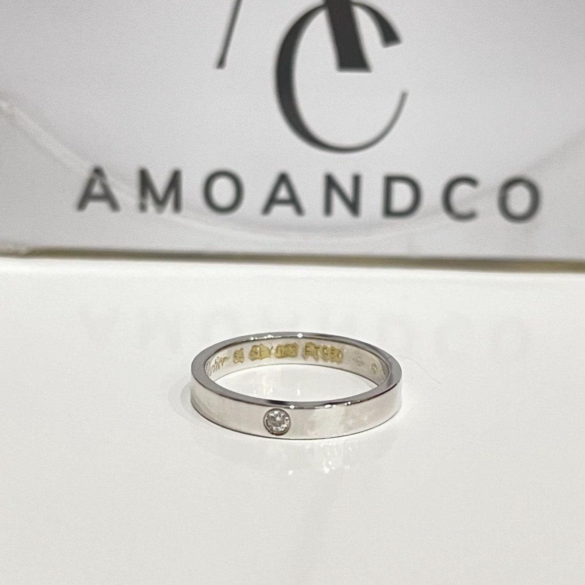 [Solara Jewelry ]LOVE RING 4MM 1ダイヤモンド