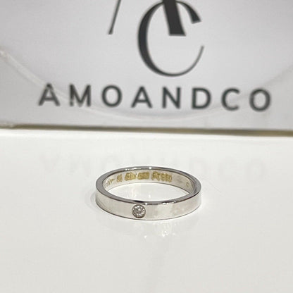[Solara Jewelry ]LOVE RING 4MM 1ダイヤモンド
