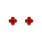 [Solara Jewelry ]CLOVER MEDIUM 1 MOTIFS CARNELIAN イヤリング