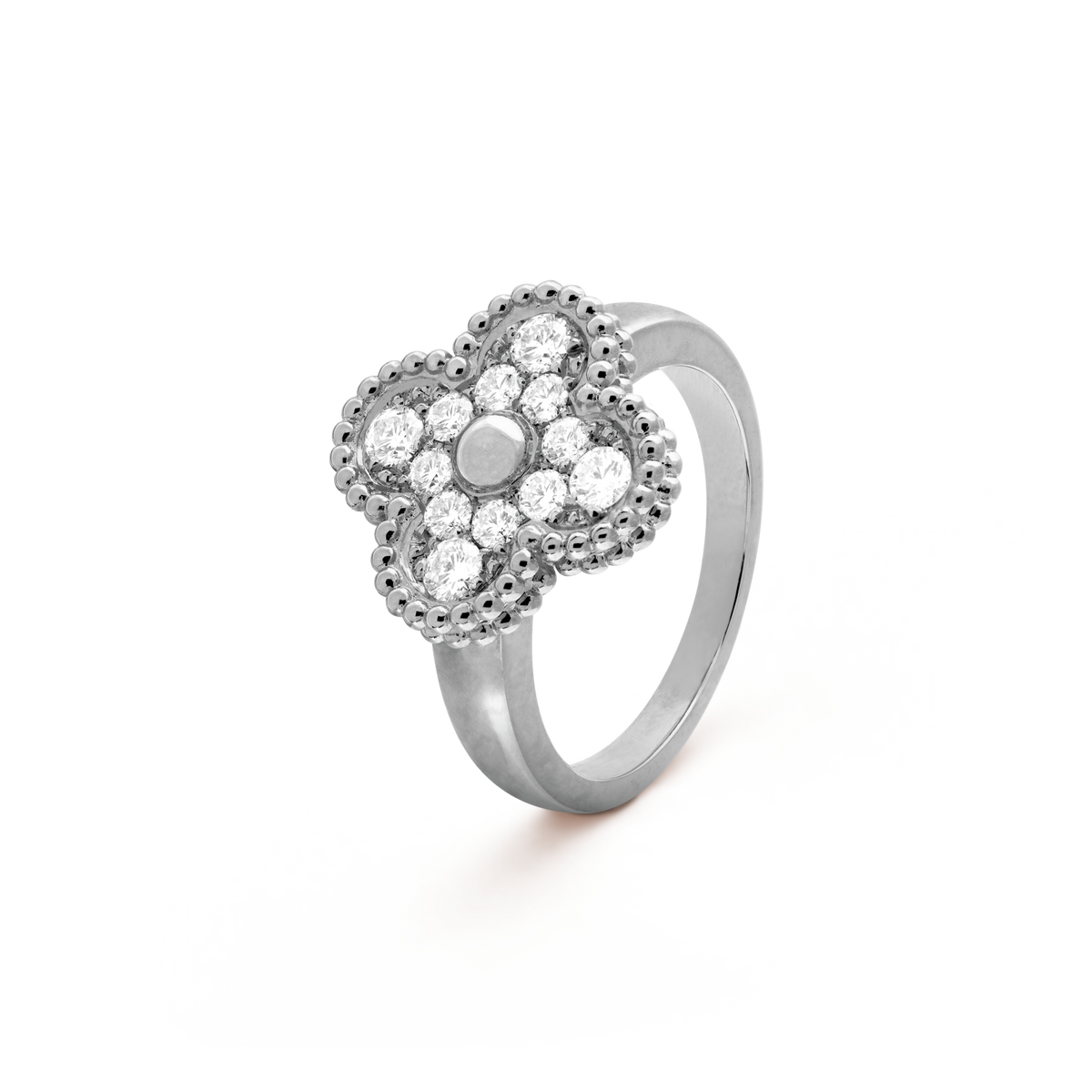 [Solara Jewelry ]CLOVER DIAMOND RING