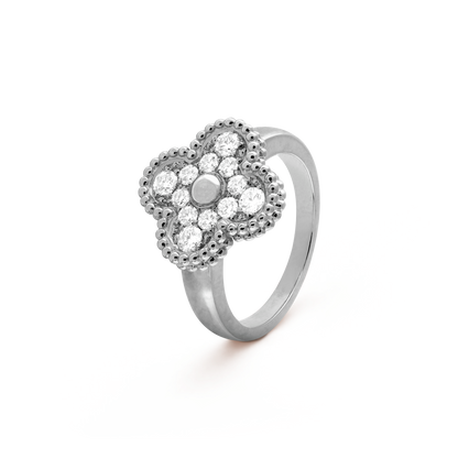 [Solara Jewelry ]CLOVER DIAMOND RING