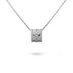 [Solara Jewelry] ペルレ ペンダント シルバー ダイヤモンド ネックレス