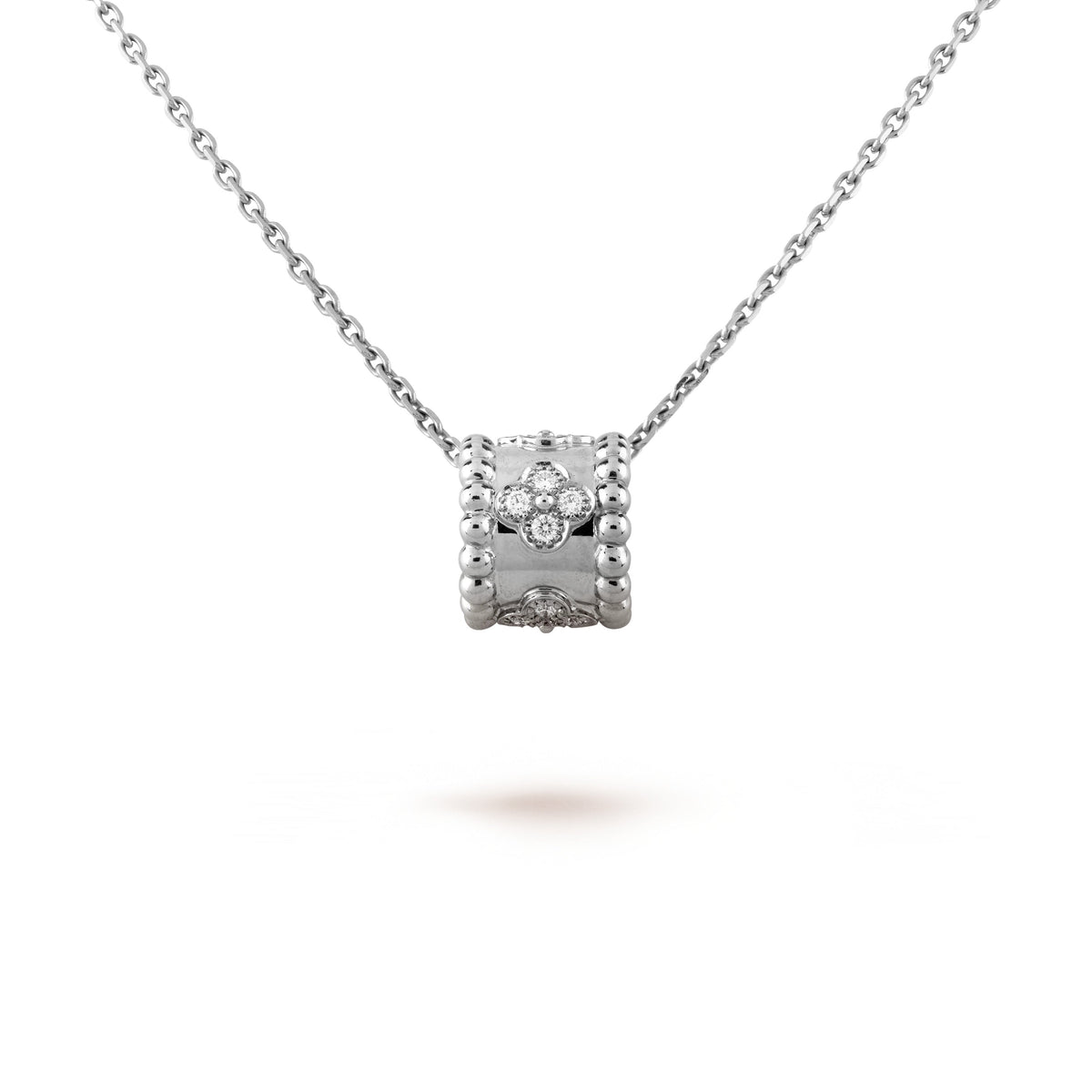 [Solara Jewelry] ペルレ ペンダント シルバー ダイヤモンド ネックレス