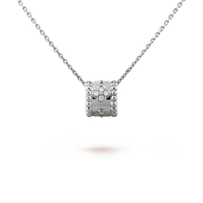 [Solara Jewelry] ペルレ ペンダント シルバー ダイヤモンド ネックレス