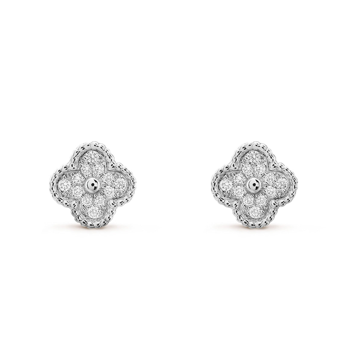 [Solara Jewelry ]KLEEBÜTE MINI DIAMANT OHRSTECKER
