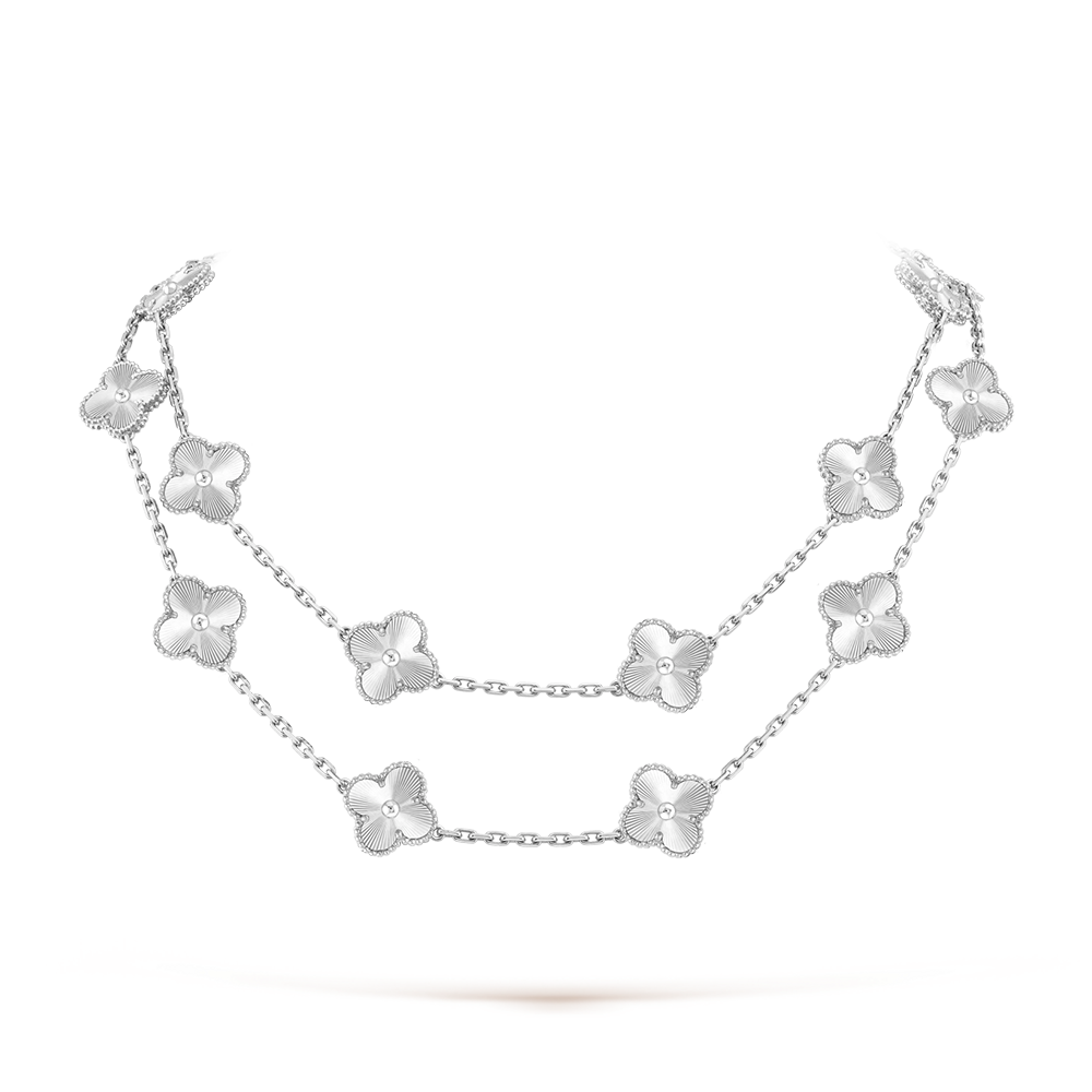 [Solara Jewelry ]CLOVER 20 MOTIFS LASER SILVER