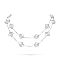 [Solara Jewelry ]CLOVER 20 MOTIFS  LASER SILVER