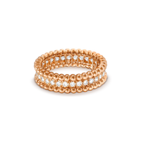 [Solara Jewelry ]PERLEE DIAMOND ROSE GOLD RING