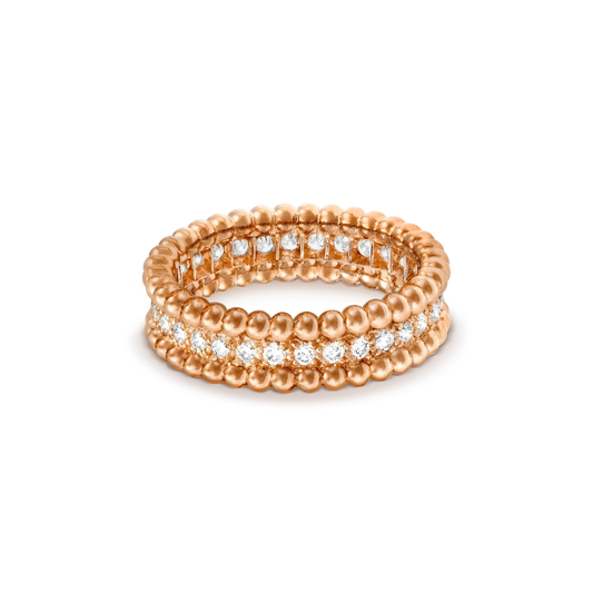 [Solara Jewelry ]PERLEE ダイヤモンド ローズゴールド リング
