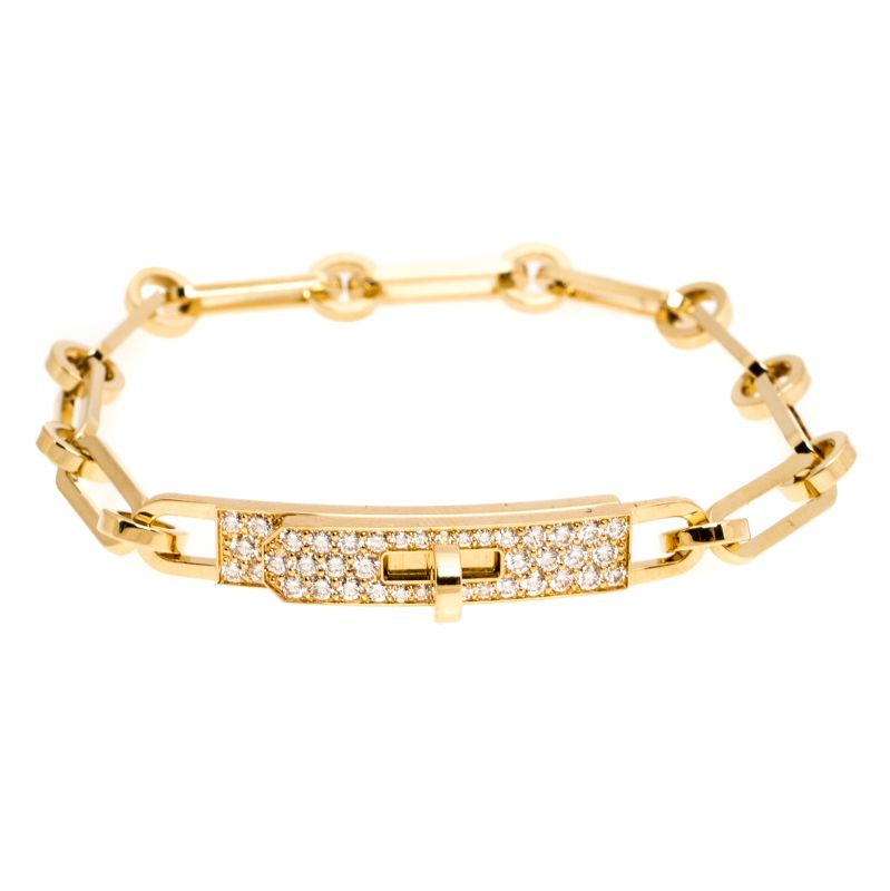 [Solara Jewelry ]CHAINE BRACELET SMALL MODEL DIAMOND