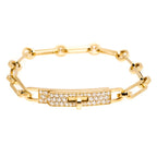 [Solara Jewelry ]CHAINE BRACELET SMALL MODEL DIAMOND