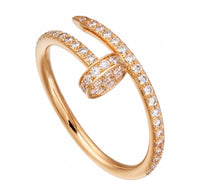 [Solara Jewelry ]JUSTE RING 1.8MM GOLD DIAMONDS