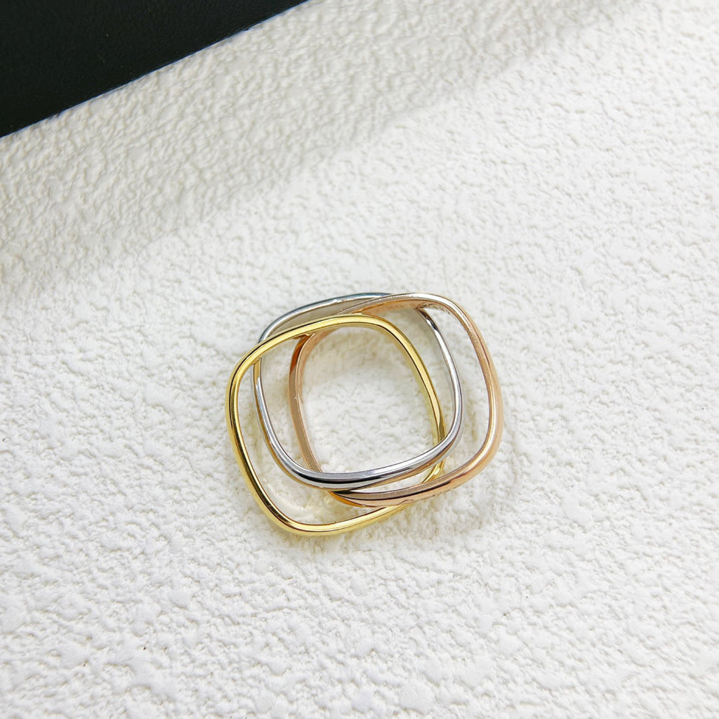 [Solara jewelry]Tri Tone Knot Ring image 2