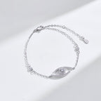 [Solara jewelry]ラッキーアイパヴェセットダイヤモンドブレスレット