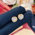 [Solara jewelry] Pave Stud Earrings